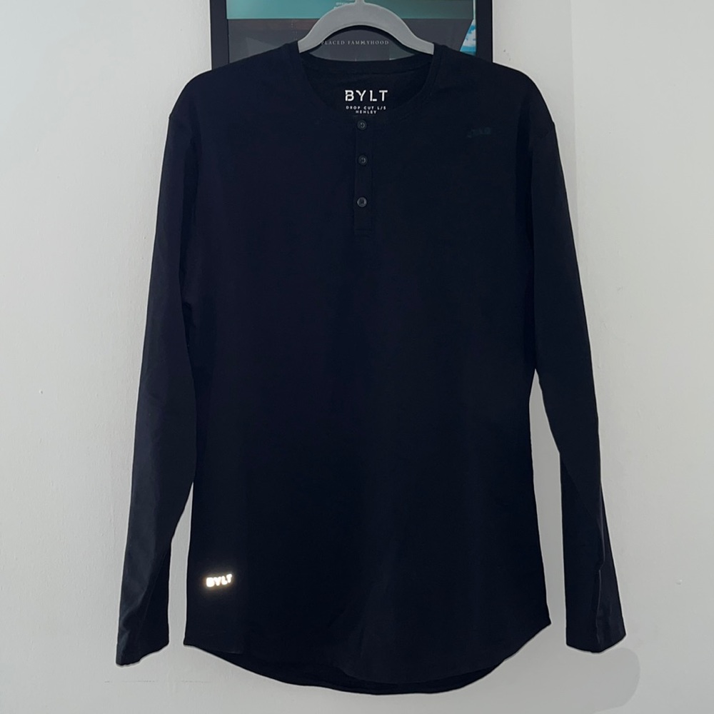 Bylt Henley Drop-Cut Long Sleeve LUX